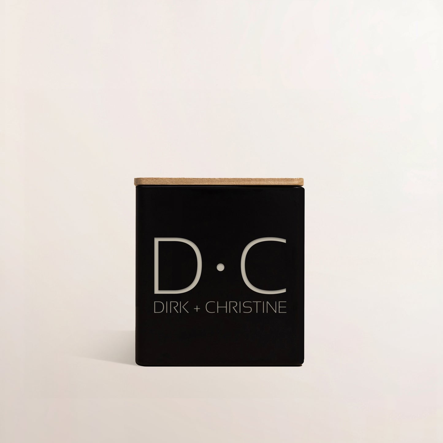 COUPLE MONOGRAM CANDLE