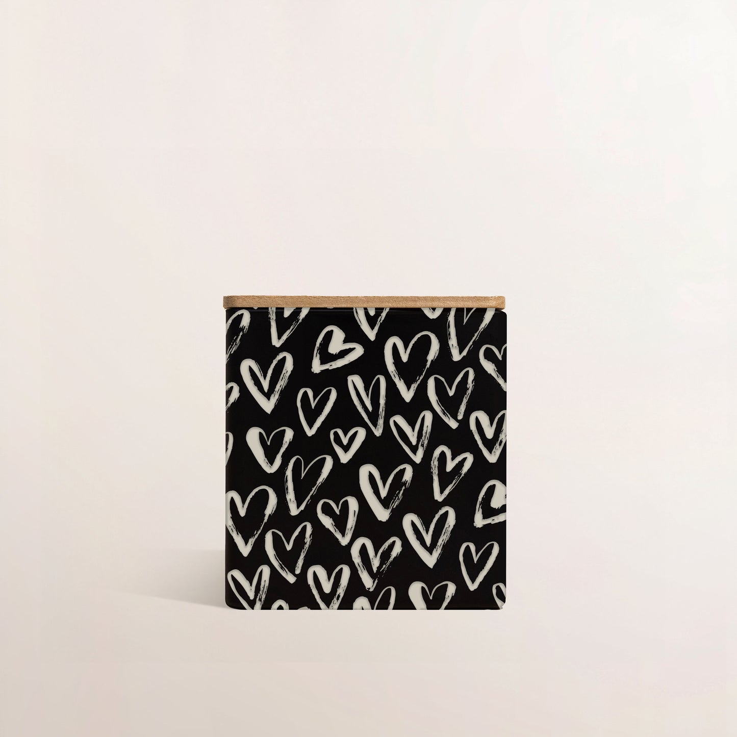 HEARTS PATTERN CANDLE