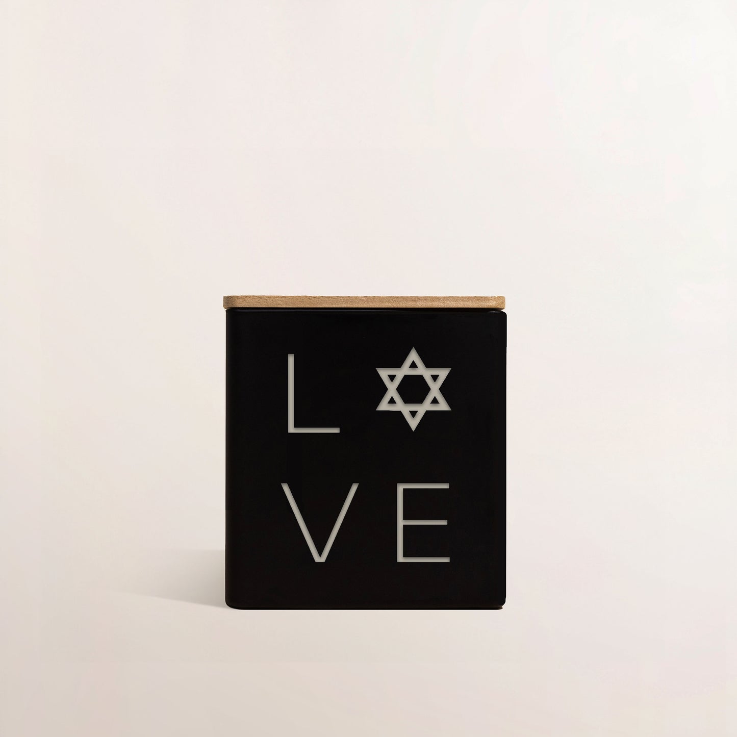 LOVE CANDLE (JEWISH STAR)