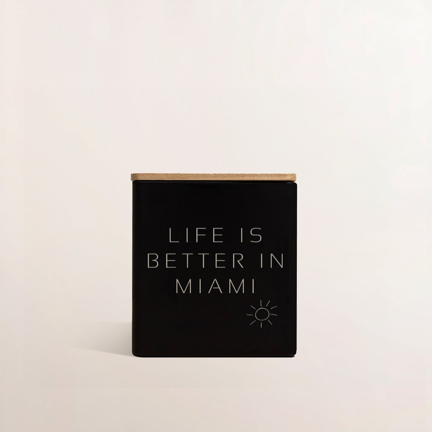 LIFE IS BETTER IN MIAMI CANDLE