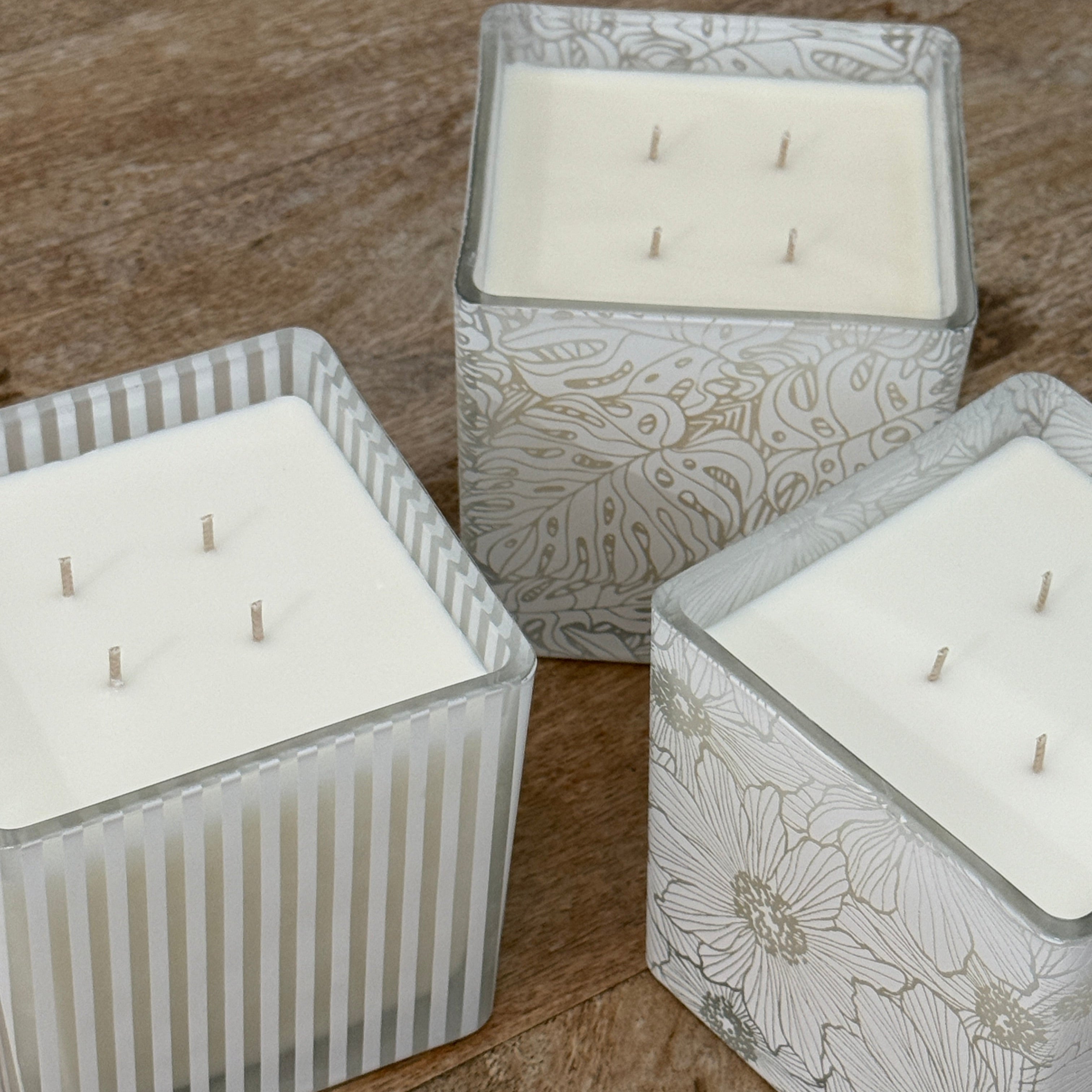 READY TO SHIP PATTERN CANDLE