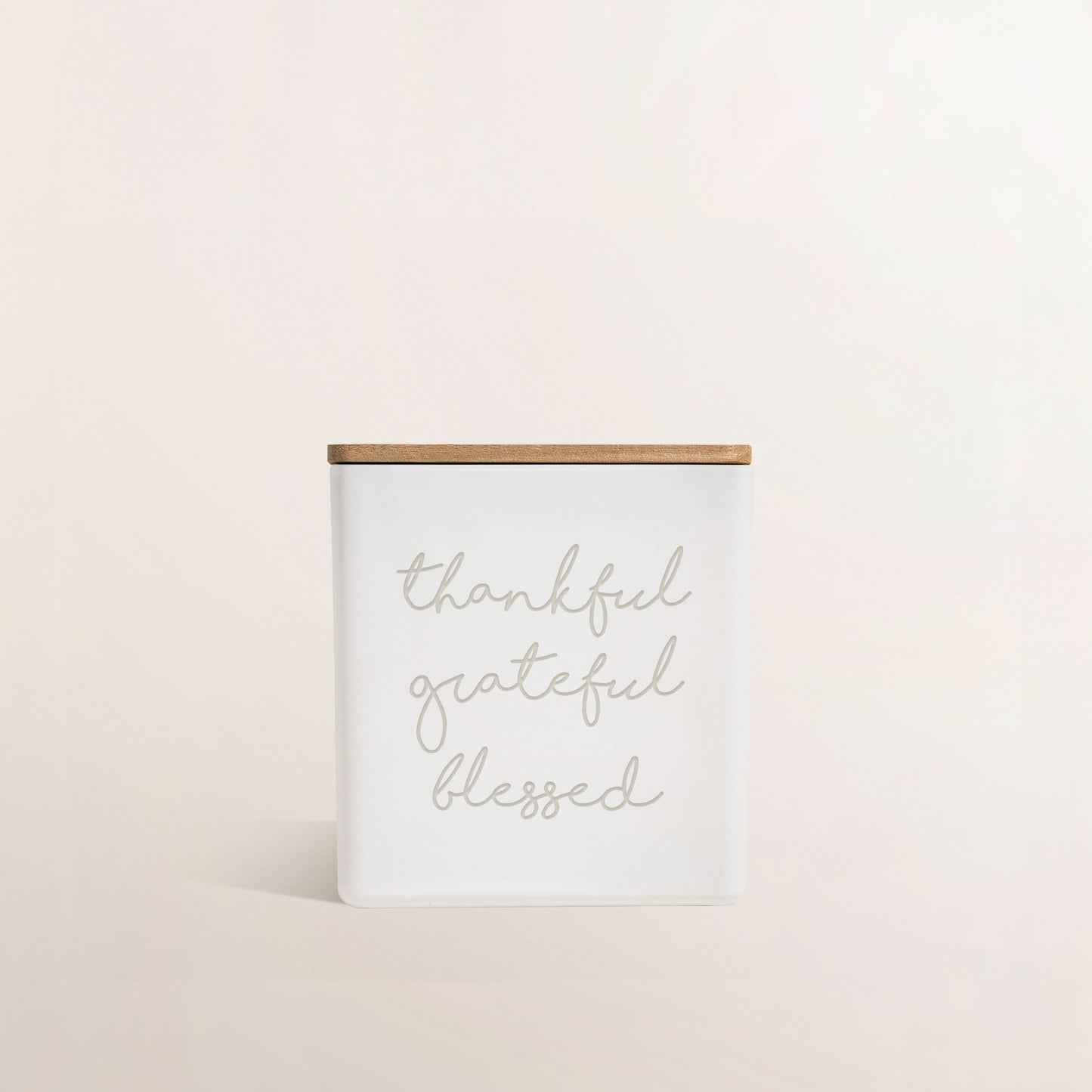 THANKFUL GRATEFUL BLESSED CANDLE