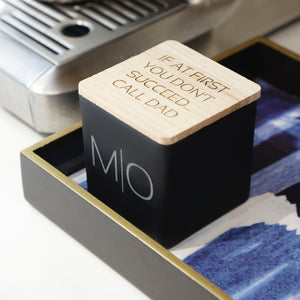 MODERN MONOGRAM CANDLE