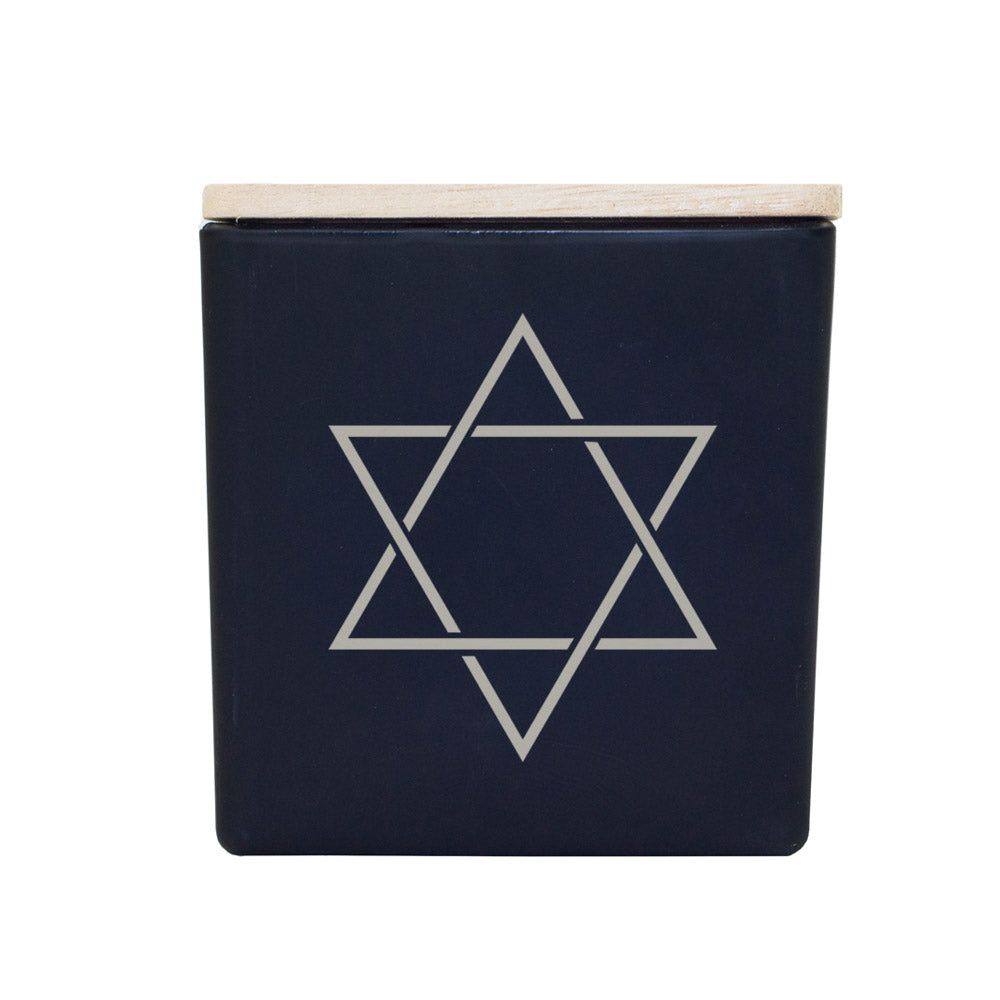 STAR OF DAVID CANDLE – TAJA COLLECTION