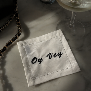 COMPLETELY CUSTOM LINEN COCKTAIL SET (SET OF 4)