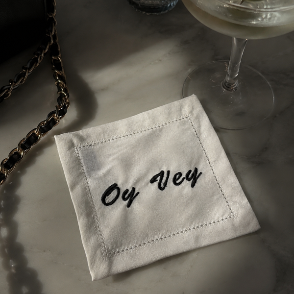 COMPLETELY CUSTOM LINEN COCKTAIL SET (SET OF 4)