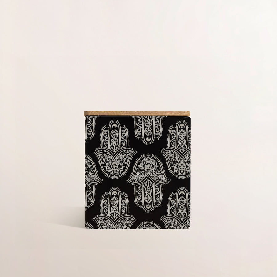Good Vibes Only Hamsa Candle