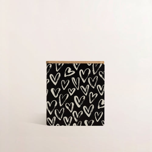 HEARTS PATTERN CANDLE