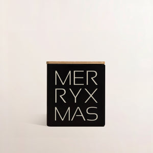 MERRY XMAS CANDLE