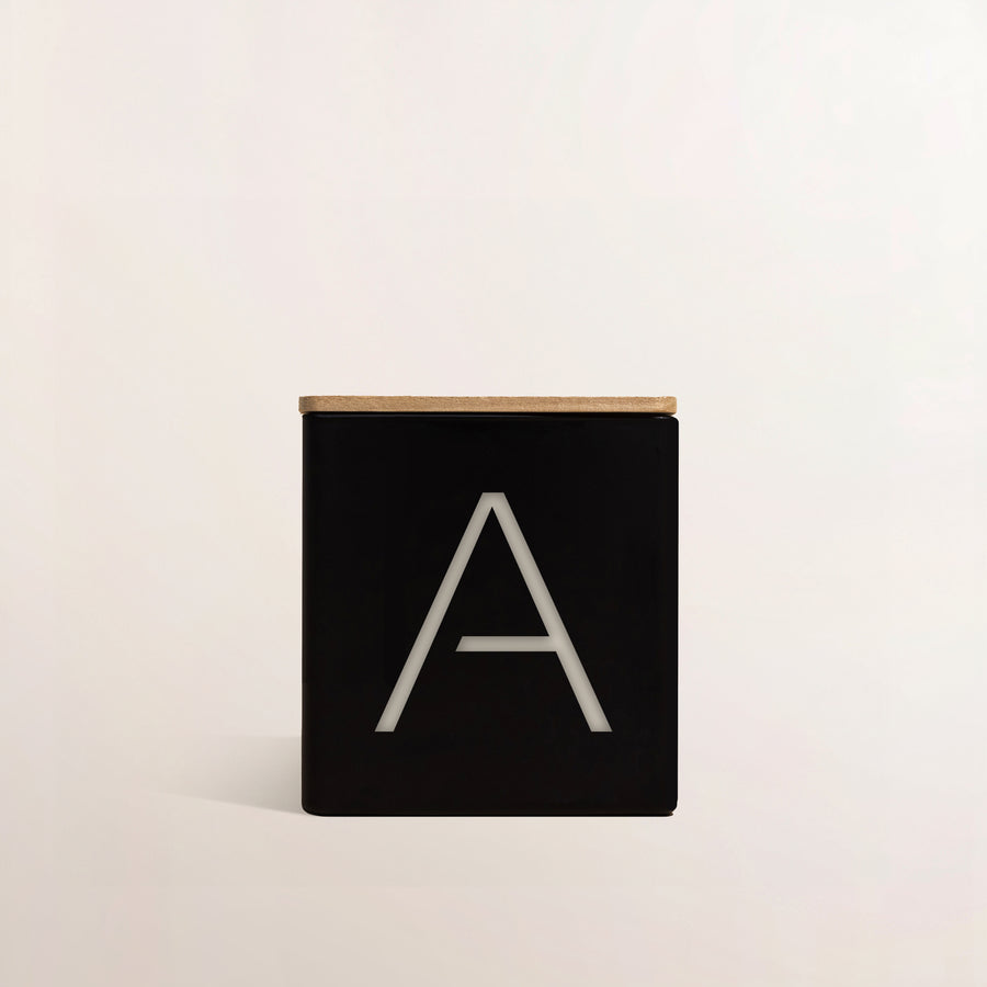 Single Monogram Candle