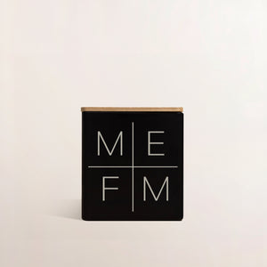 SQUARE MONOGRAM CANDLE