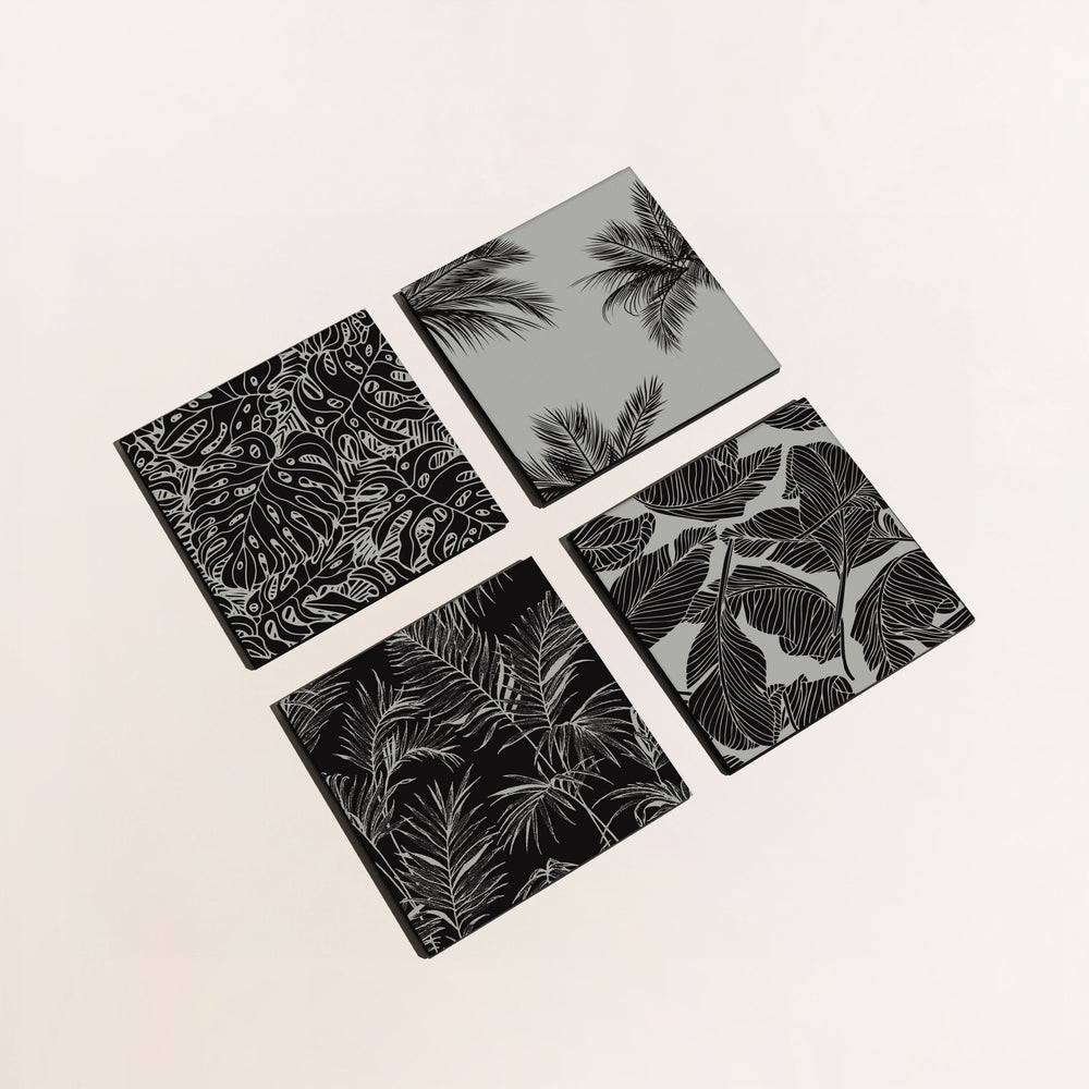 TROPICAL COASTERS (SET OF 4)