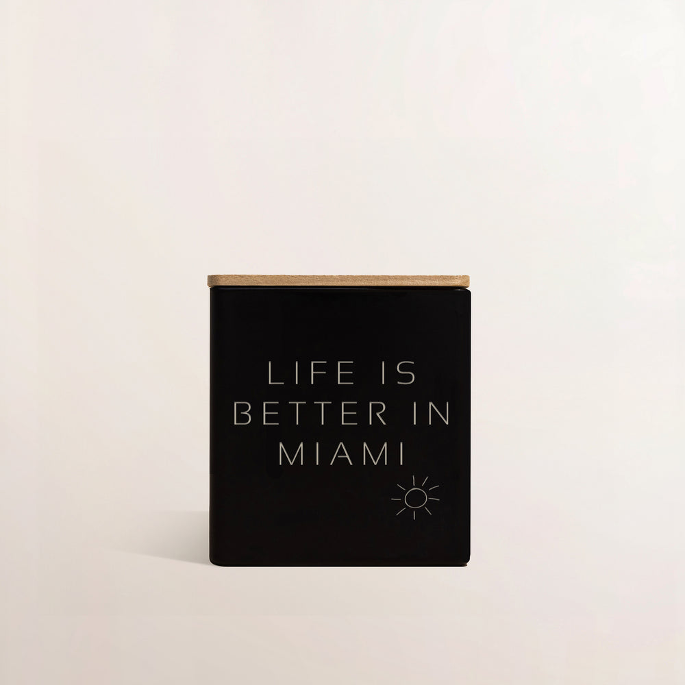 LIFE IS BETTER IN MIAMI CANDLE