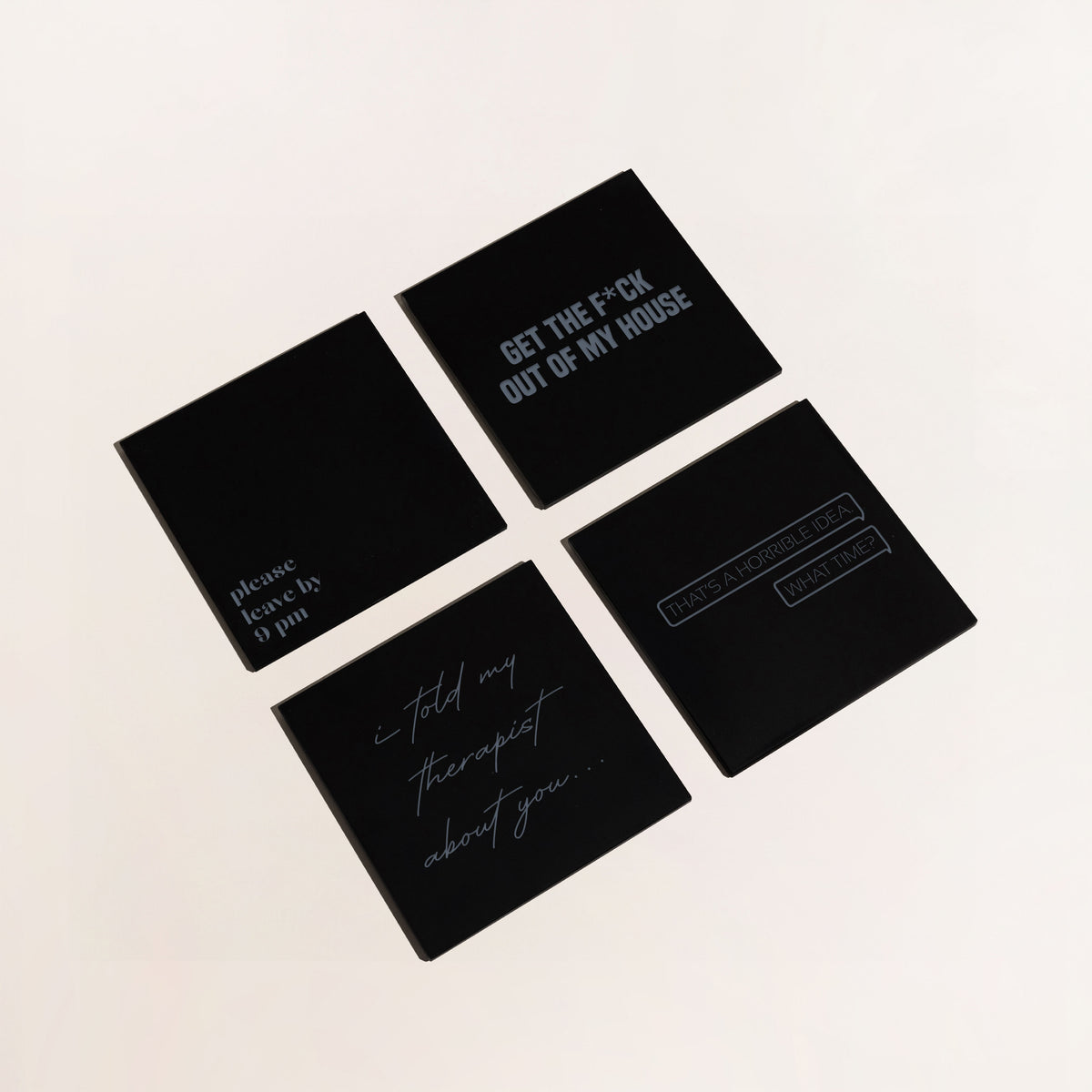 Cheeky Host Coasters (Set of 4)