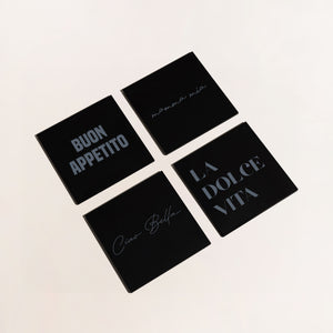 ITALIAN COASTERS (SET OF 4)