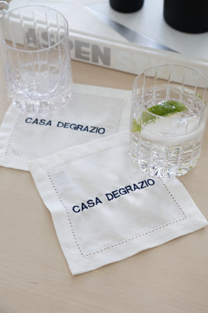 LINEN COCKTAIL CASA SET
