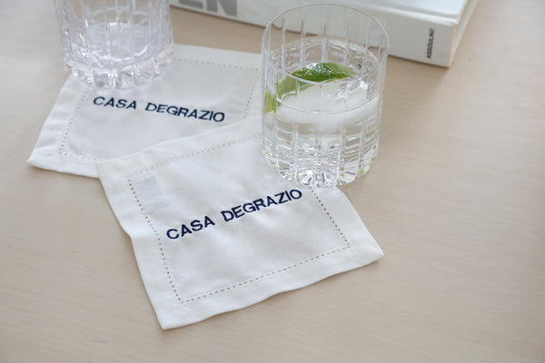 LINEN COCKTAIL CASA SET