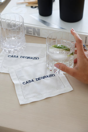 LINEN COCKTAIL CASA SET