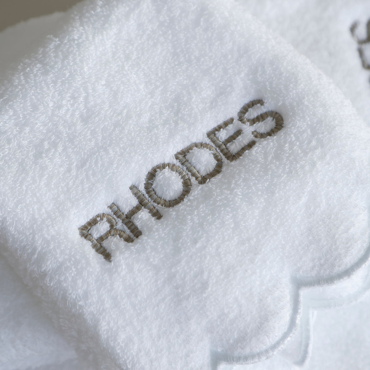 Embroidered Towels (Face, Hand + Bath)