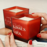 KISSES FOR THE MRS. CANDLE