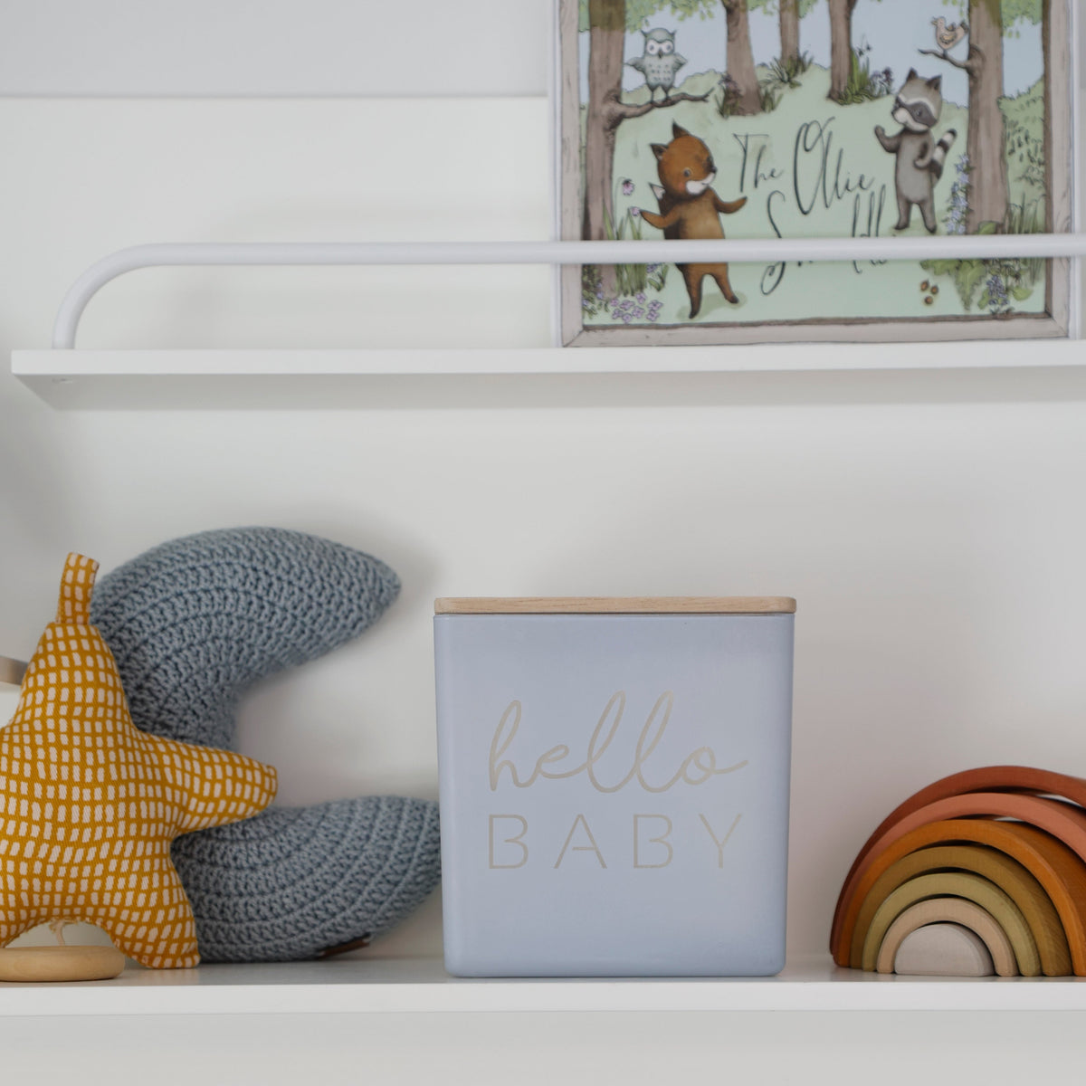 Hello Baby Candle