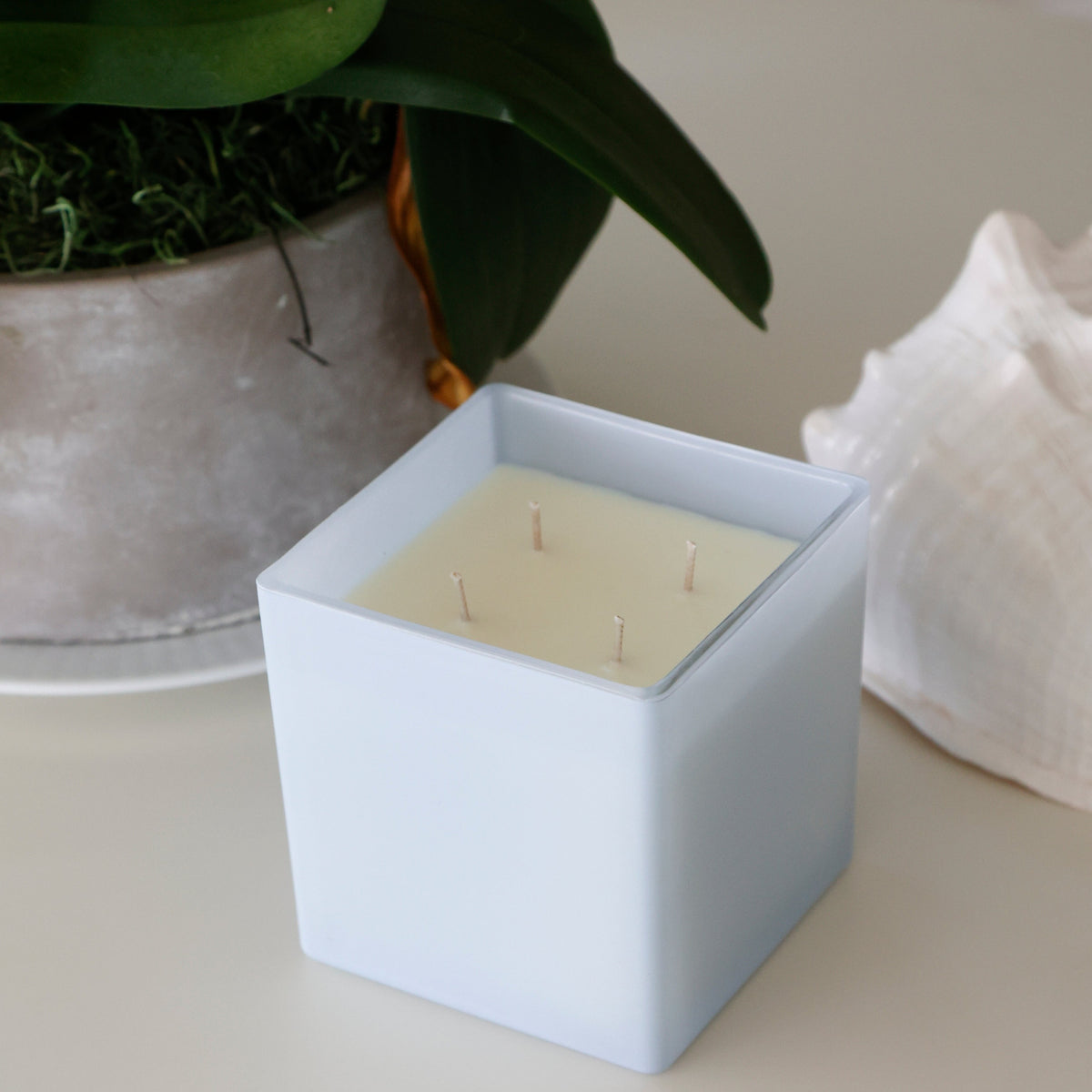 Powder Blue Candle