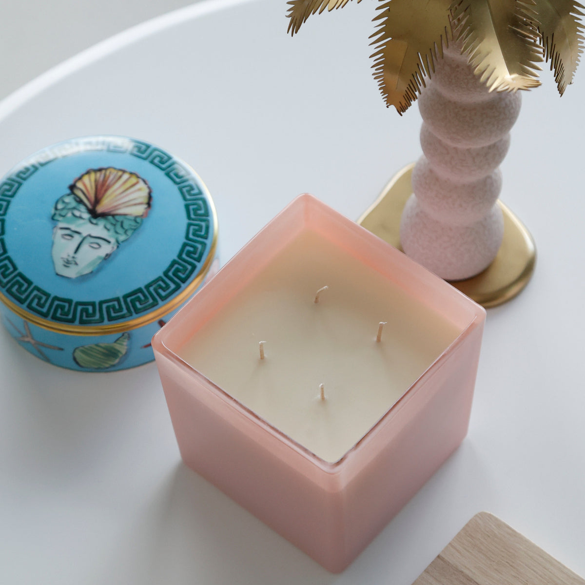 Blush Pink Candle