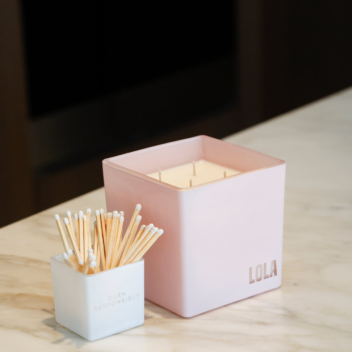 Blush Pink Candle
