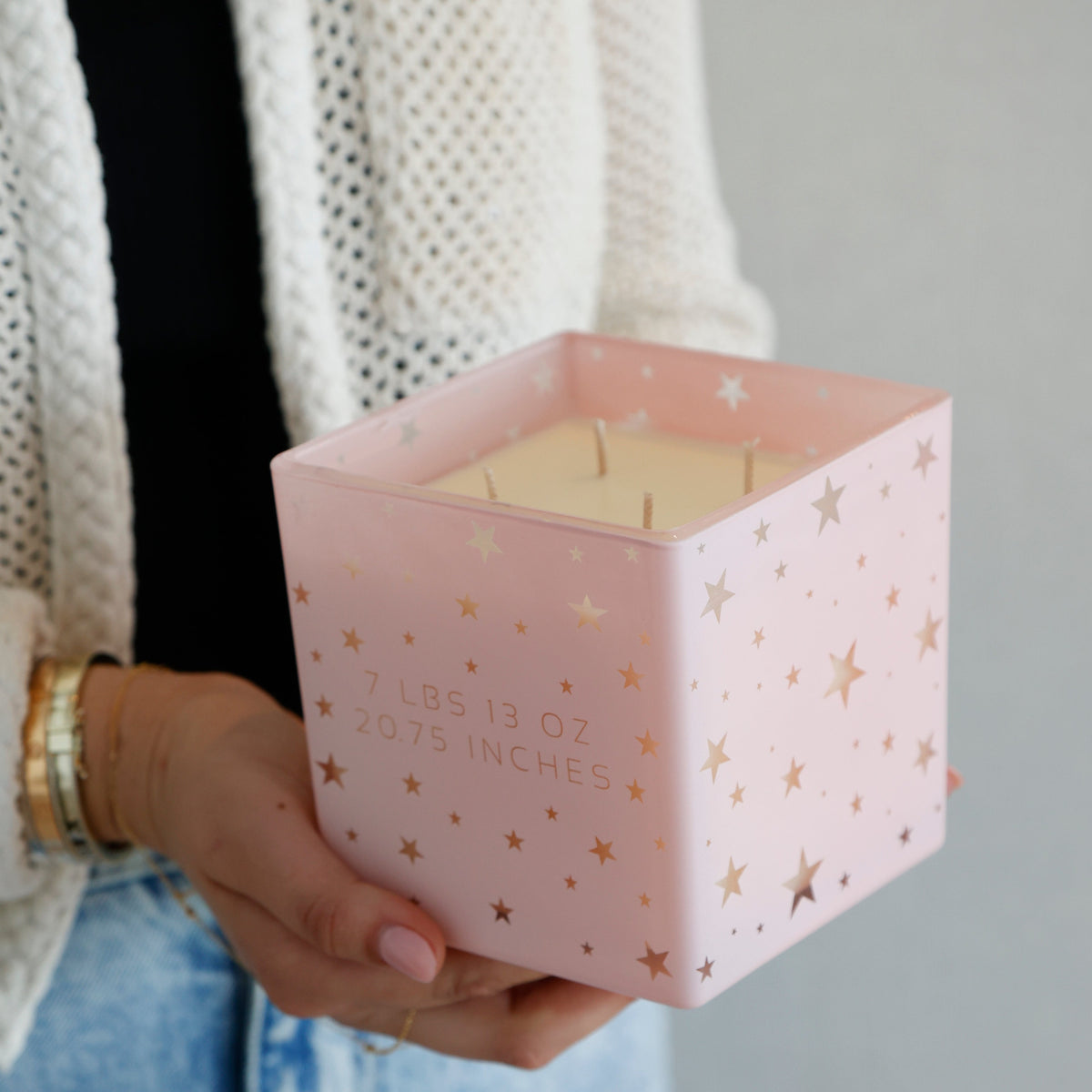 Blush Pink Candle