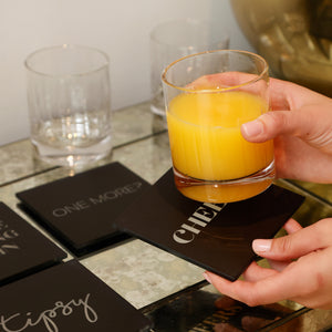 CHEERS COASTERS (SET OF 4)