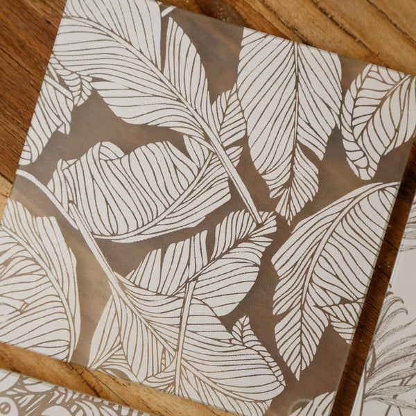 TROPICAL COASTERS (SET OF 4)