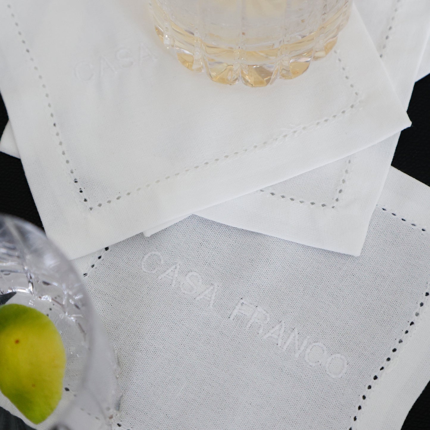 LINEN COCKTAIL SET