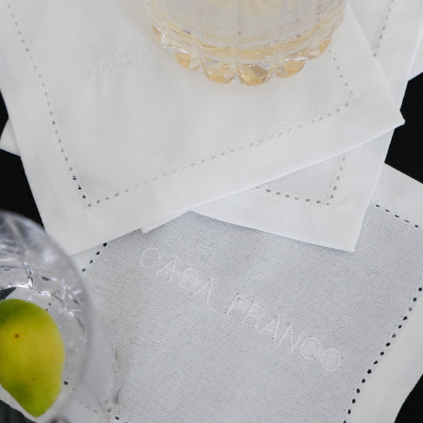 LINEN COCKTAIL SET
