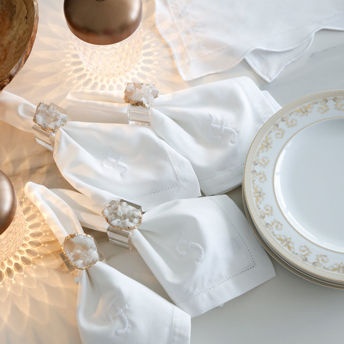 Dinner Linen Set (Placemats + Napkins)
