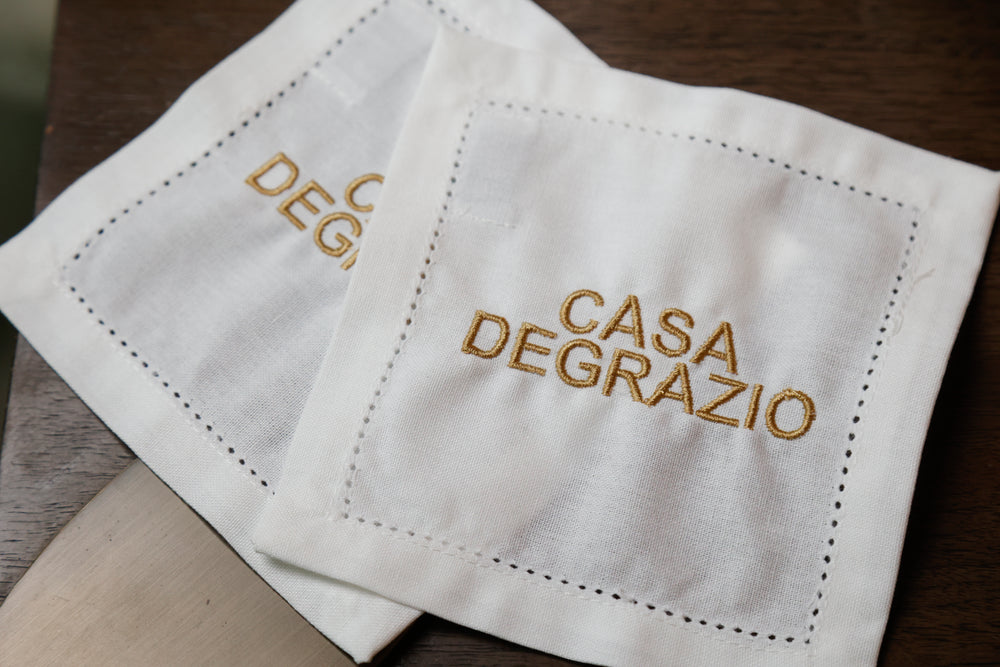 LINEN COCKTAIL CASA SET