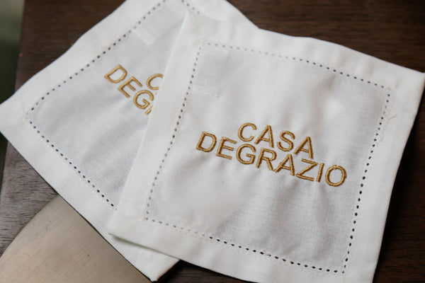 LINEN COCKTAIL CASA SET