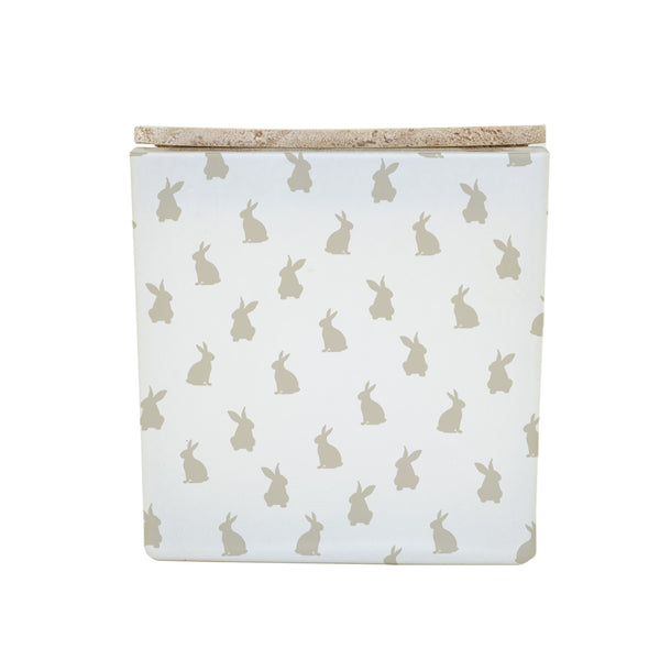 BUNNY PATTERN CANDLE