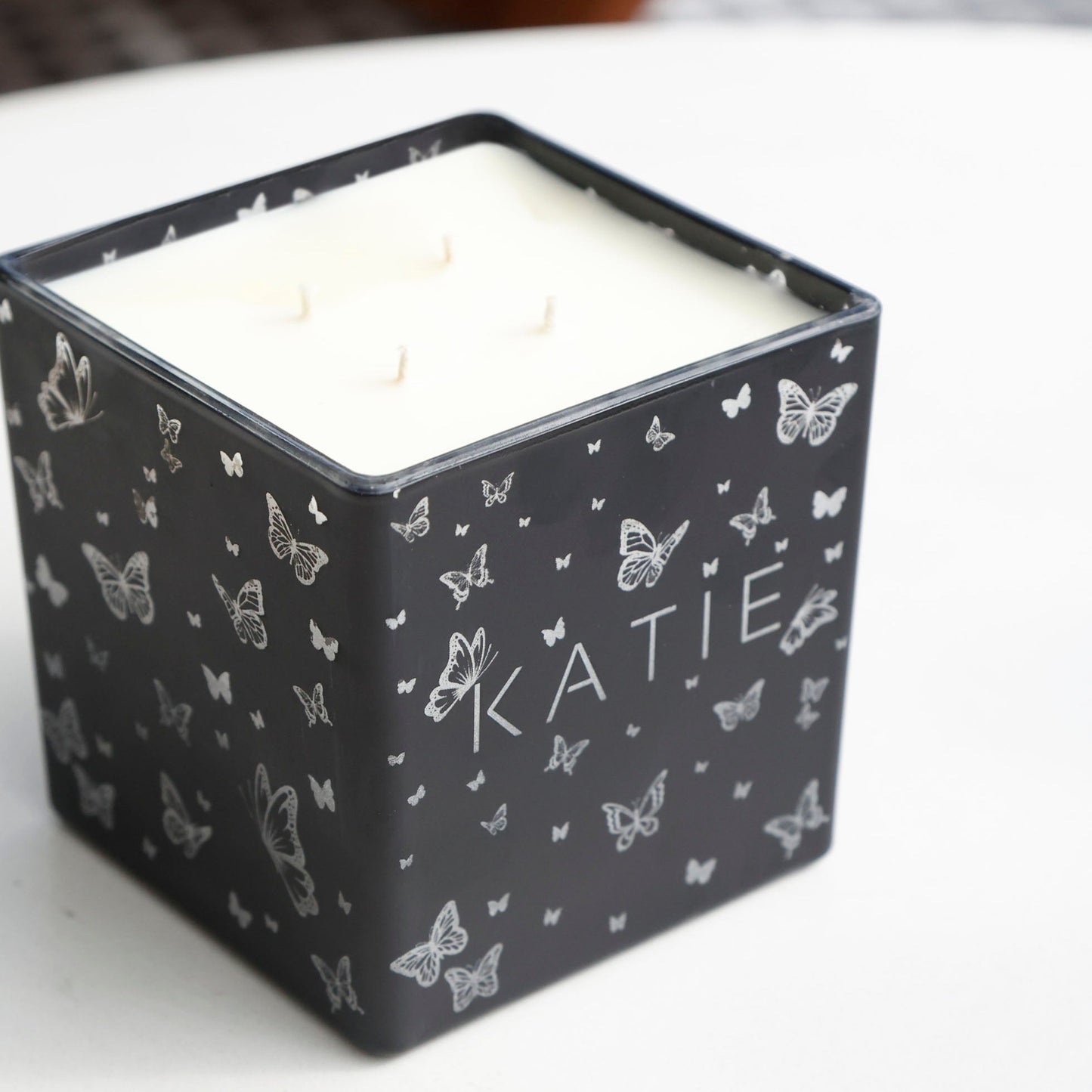 BUTTERFLY NAME CANDLE