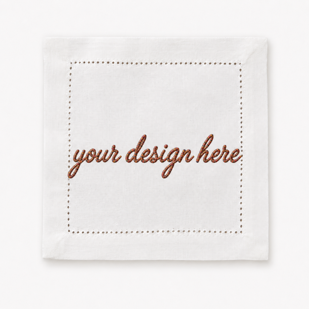 COMPLETELY CUSTOM LINEN COCKTAIL SET (SET OF 4)