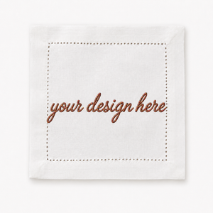 COMPLETELY CUSTOM LINEN COCKTAIL SET (SET OF 4)