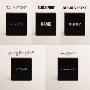 ENGRAVE YOUR NAME CANDLE