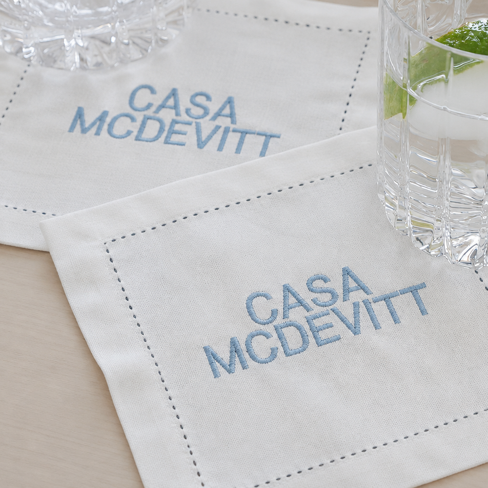 LINEN COCKTAIL CASA SET