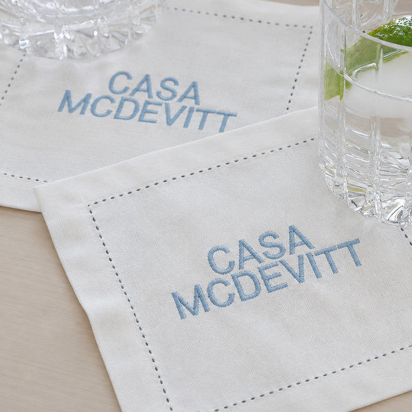 LINEN COCKTAIL CASA SET