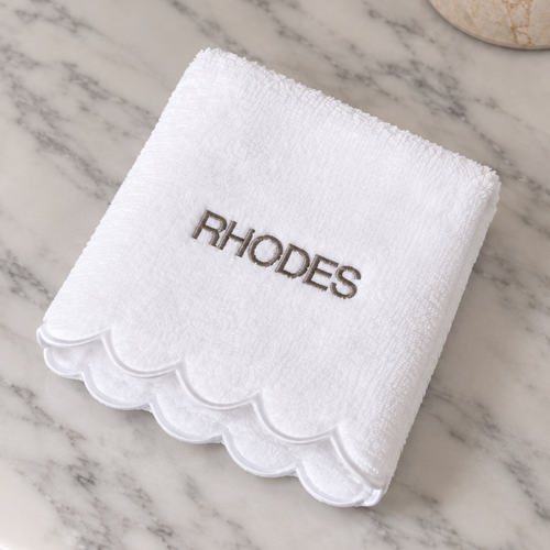 PERSONALIZED BATH HAND AND FACE TOWELS