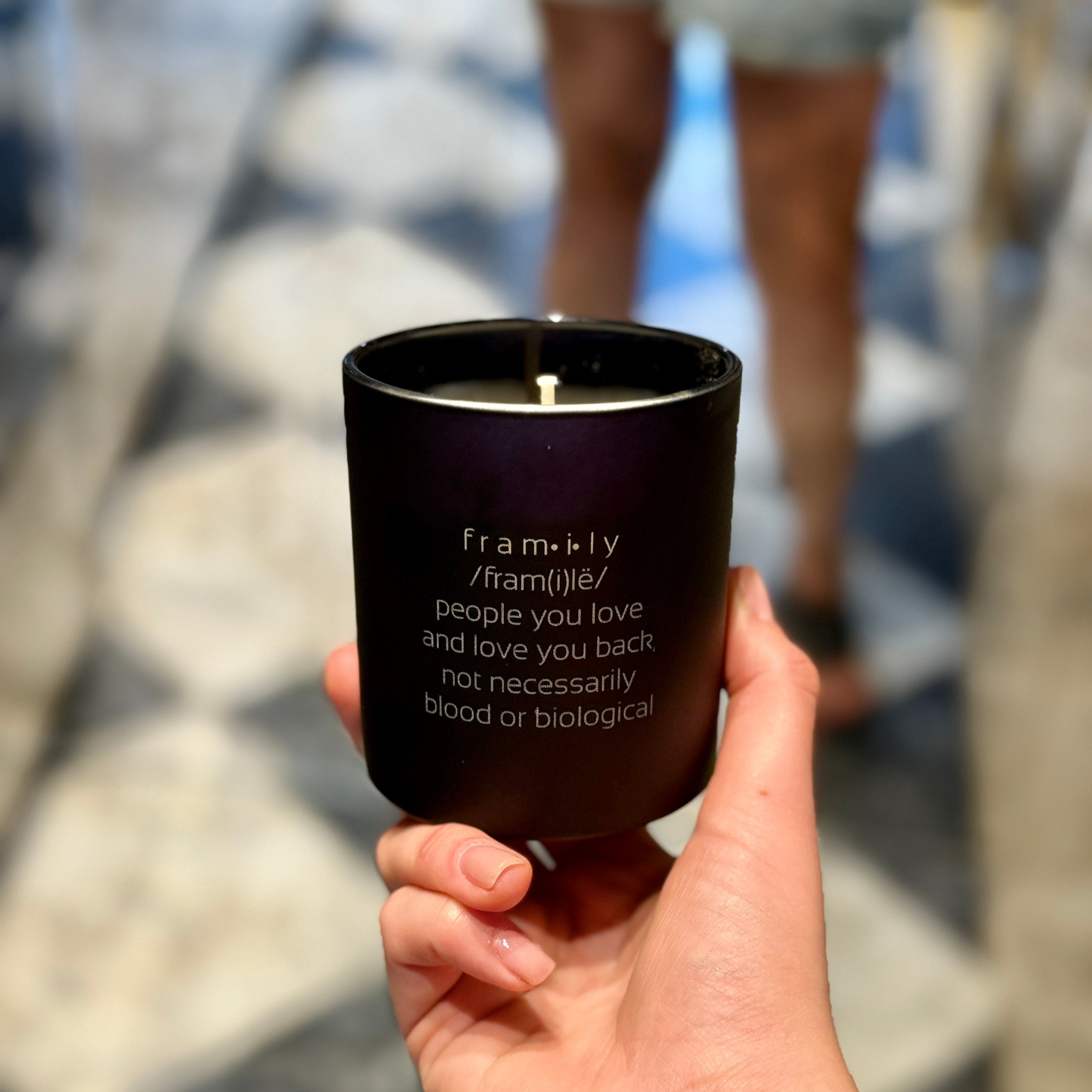 FRAMILY CANDLE BY SUNNY&JENN