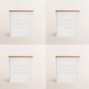 THE HAPPY BIRTHDAY CANDLE