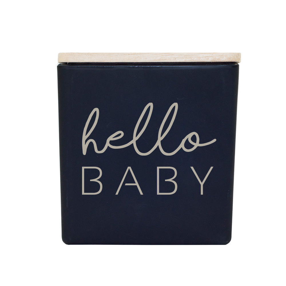 Hello Baby Candle