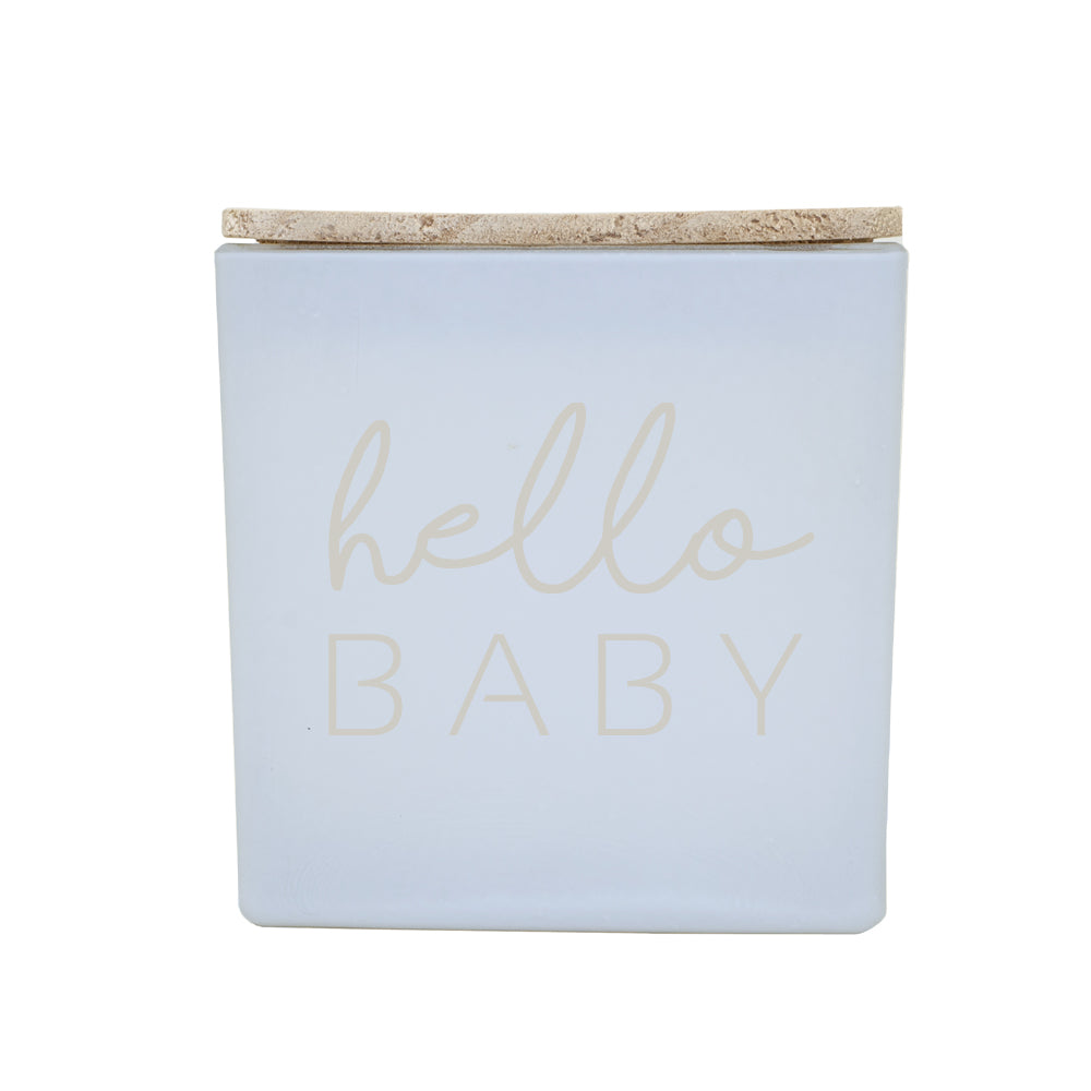 Hello Baby Candle