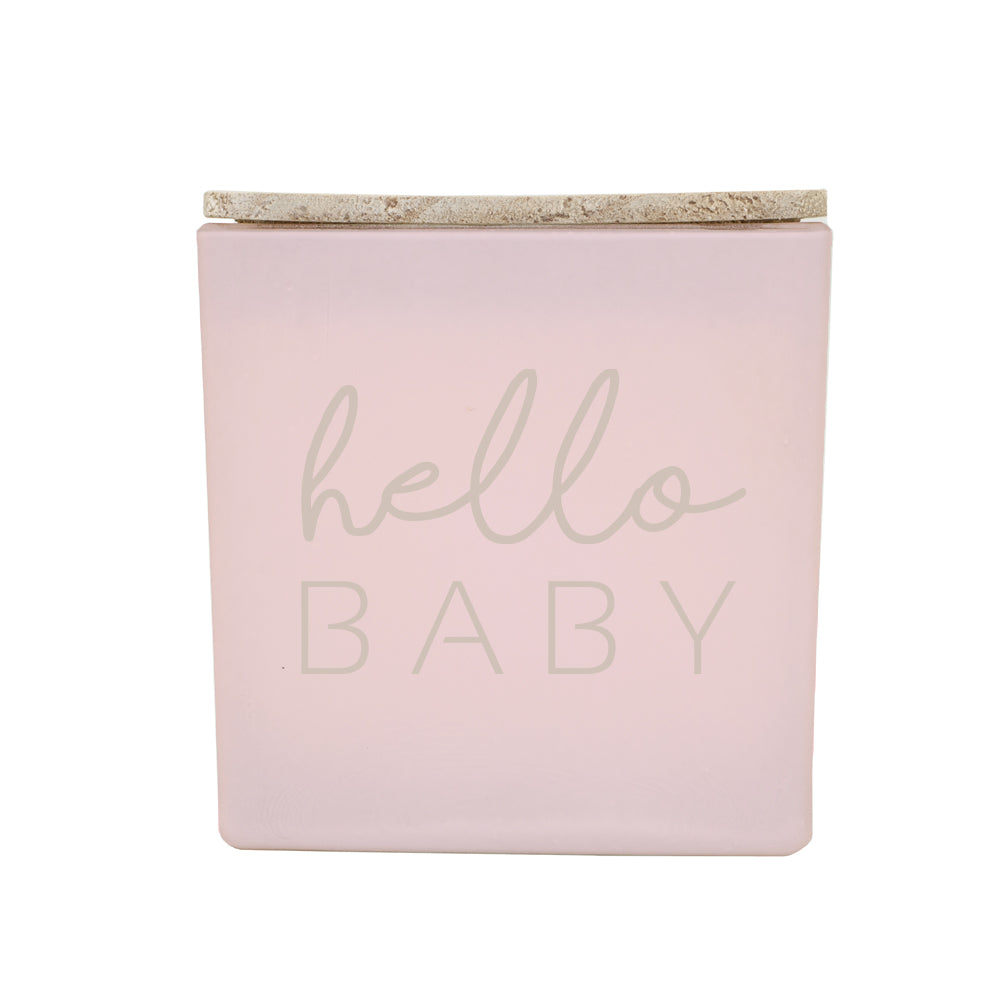 Hello Baby Candle