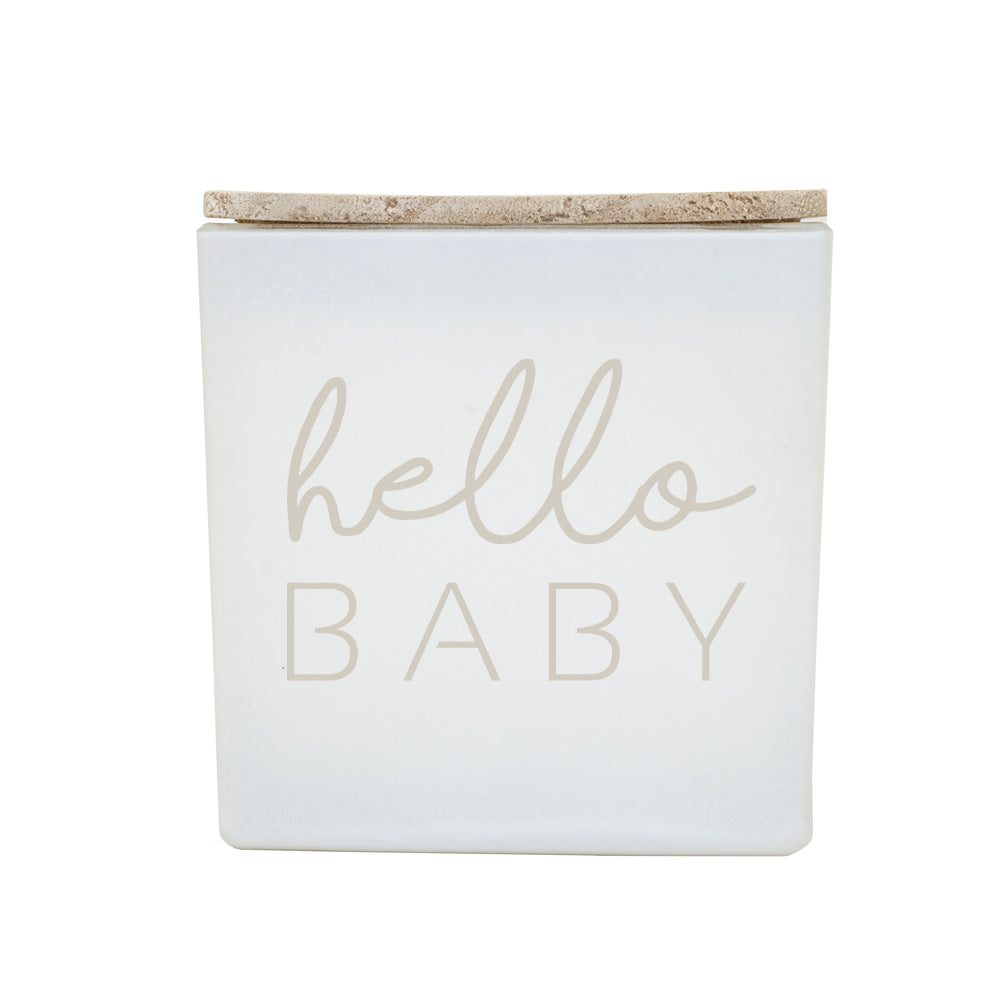 Hello Baby Candle